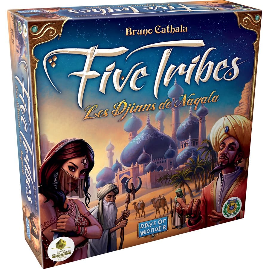 Five Tribes: Les Djinns de Naqala (FR) JEUX - Stratégie - Stratégie intermédiaire