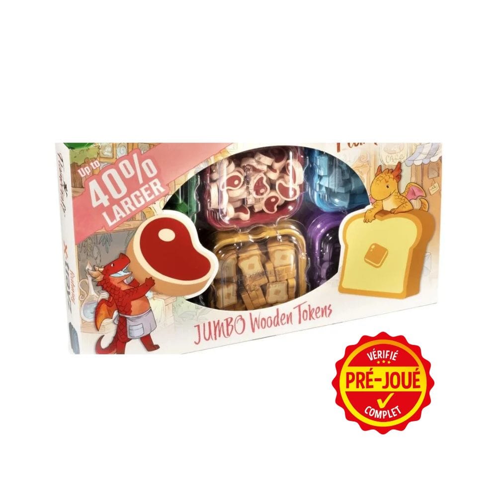 Flamecraft - Jumbo wooden components (pré-joué) (EN) BAZAR - Bazar - Famille