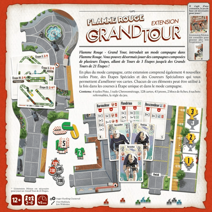 Flamme Rouge - Ext. Grand Tour (FR) JEUX - Famille