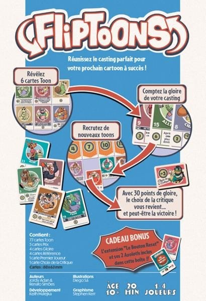 Fliptoons (FR) JEUX - Famille