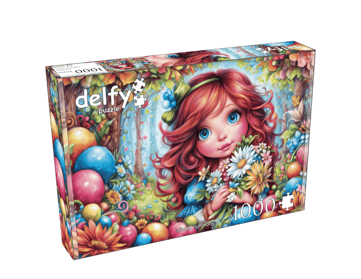 Floral Harmony (1000pcs) CASSE-TÊTE - 1000 morceaux