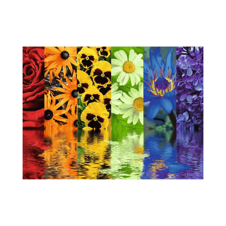 Floral Reflections (500 pc) CASSE-TÊTE - 400 - 550 morceaux