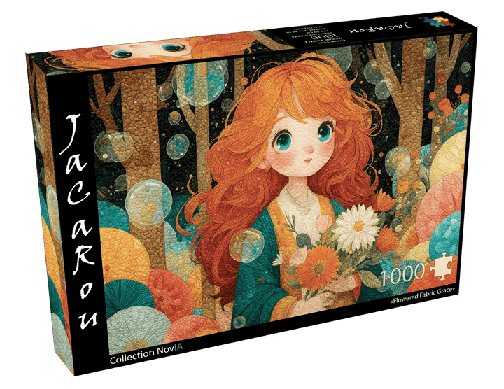 Flowered Fabric Grace (1000pcs) CASSE-TÊTE - 1000 morceaux