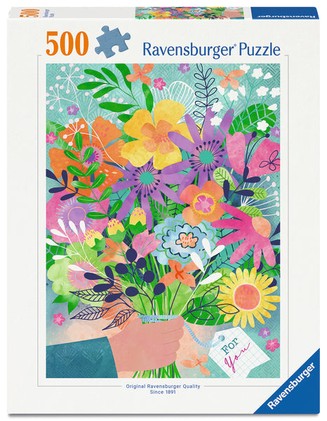 Flowers for You (500 pcs) CASSE-TÊTE - 400 - 550 morceaux