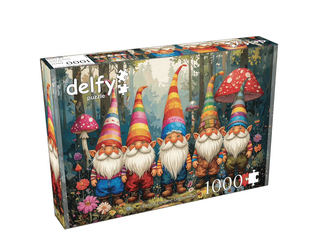 Forest Gnome Gathering (1000pcs) CASSE-TÊTE - 1000 morceaux