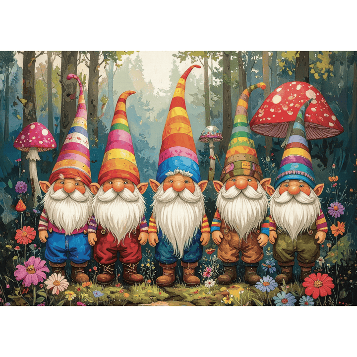 Forest Gnome Gathering (1000pcs) CASSE-TÊTE - 1000 morceaux