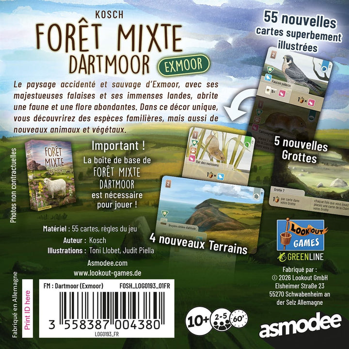 Foret Mixte - Dartmoor: Exmoor (FR) JEUX - Stratégie - Stratégie léger