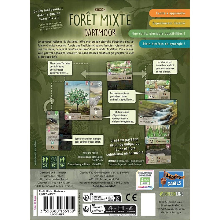 Forêt Mixte - Dartmoor (FR) JEUX - Stratégie - Stratégie intermédiaire