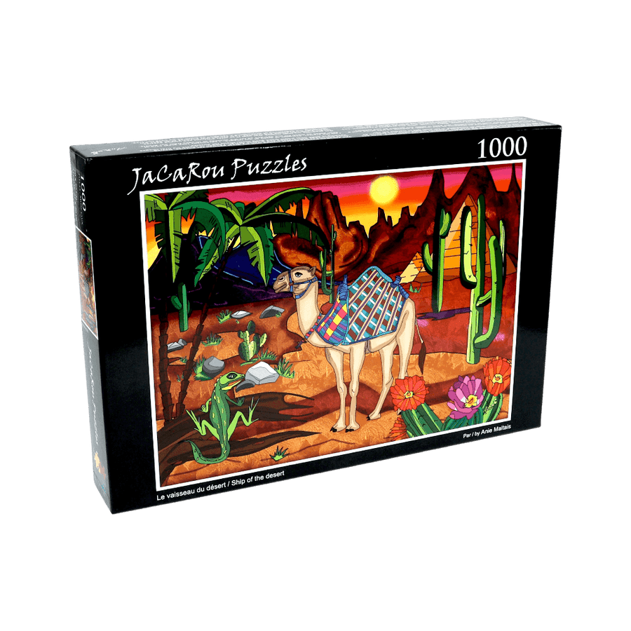 Le vaisseau du désert | Ship Of The Desert casse-tête JaCaRou puzzle