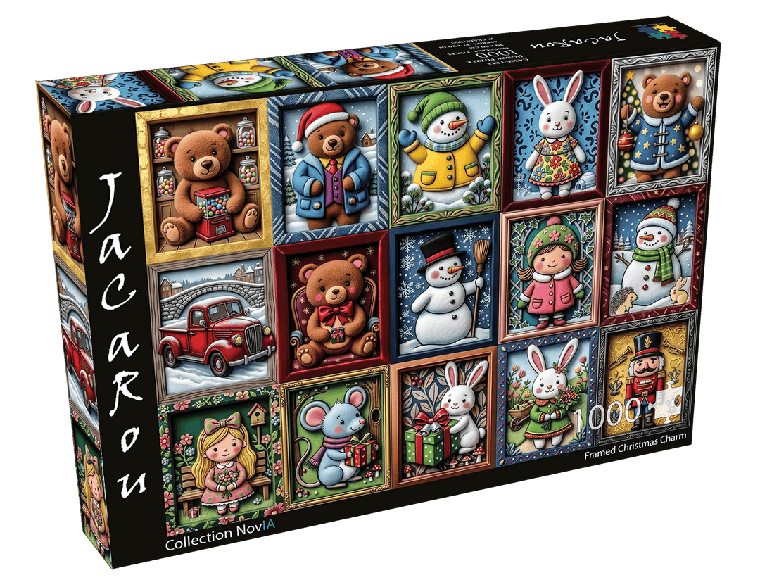 Framed Christmas Charm (1000 pcs) CASSE-TÊTE - 1000 morceaux