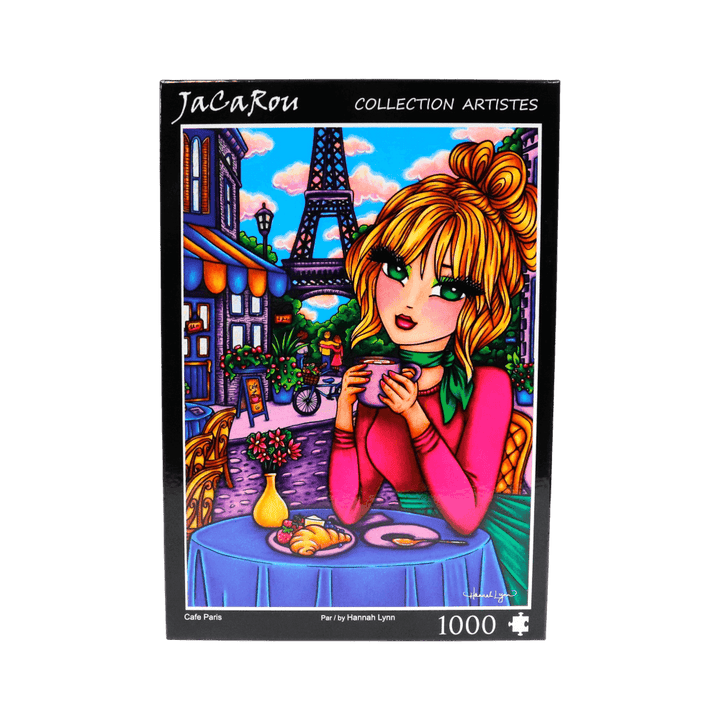 Café Paris casse-tête JaCaRou Puzzle buy online L'As des jeux 