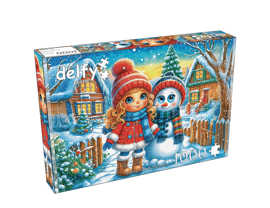 Frosty Friends Forever (1000 pcs) CASSE-TÊTE 1000 morceaux