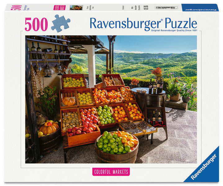 Fruit Market, Croatia (500pcs) CASSE-TÊTE - 400 - 550 morceaux