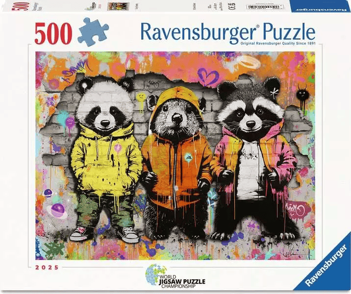 Furry Friends (500 pcs) CASSE-TÊTE - 400 - 550 morceaux