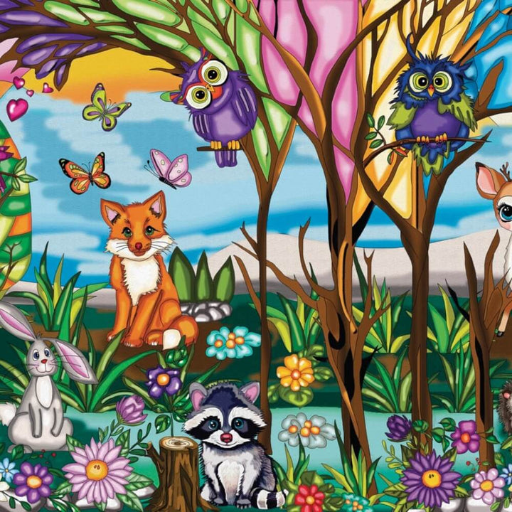 Harmonie de la forêt JaCaRou Puzzle | Friendly Forest Harmony 