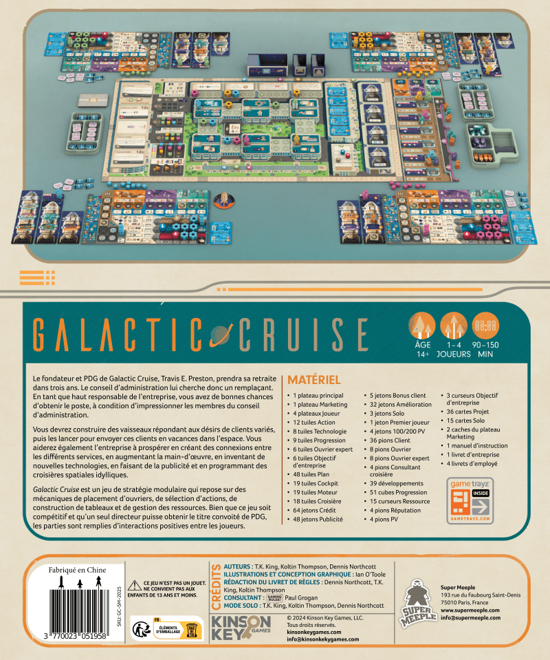 Galactic Cruise (FR) JEUX - Stratégie - Stratégie avancé