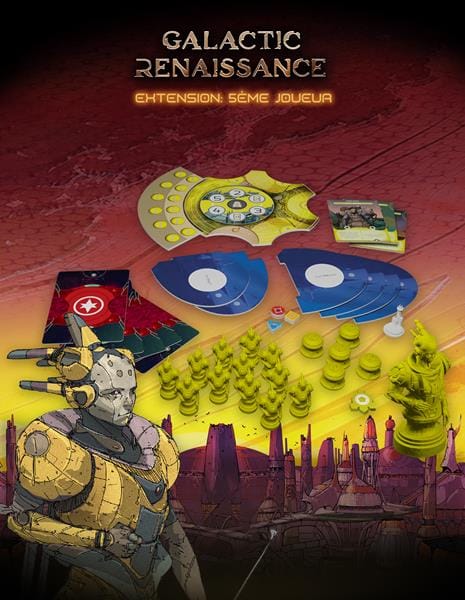 Galactic Renaissance - ext. 5e joueur (FR) JEUX - Stratégie - Stratégie intermédiaire