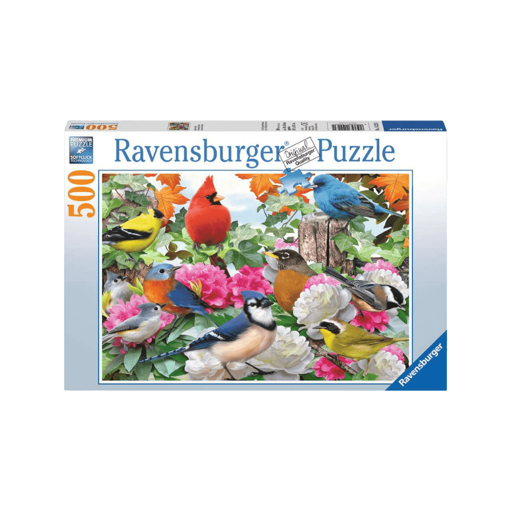 Garden Birds (500 pc) CASSE-TÊTE - 400 - 550 morceaux