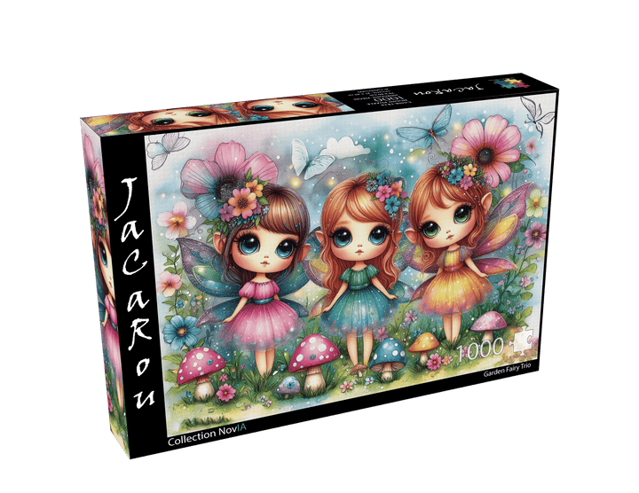 Garden Fairy Trio (1000 pcs) CASSE-TÊTE - 1000 morceaux