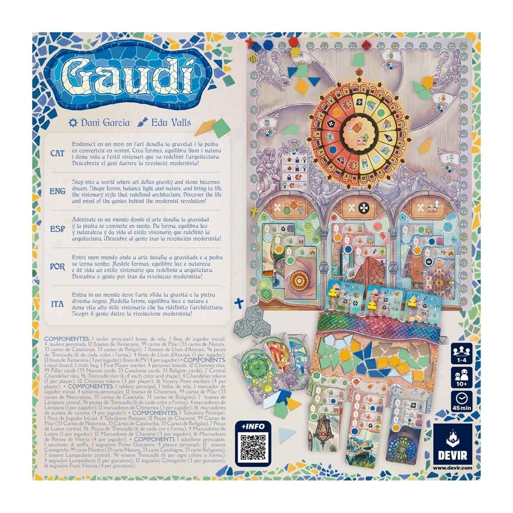 Gaudí (ML) JEUX - Stratégie - Stratégie intermédiaire