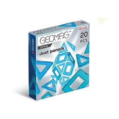 Geomag - Pro-L - Pocket Set - Just Panels (20 pcs) PASSE-TEMPS - Jouets - Jouets Construction - Geomag