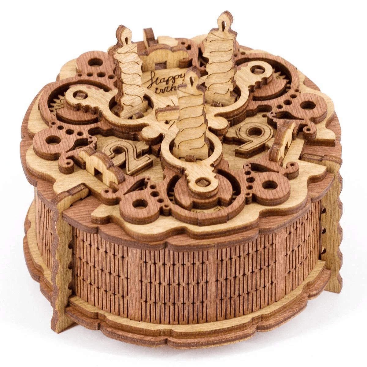 Gift Puzzle Box / Birthday Cake (ML) CASSE-TÊTE - CluePuzzle