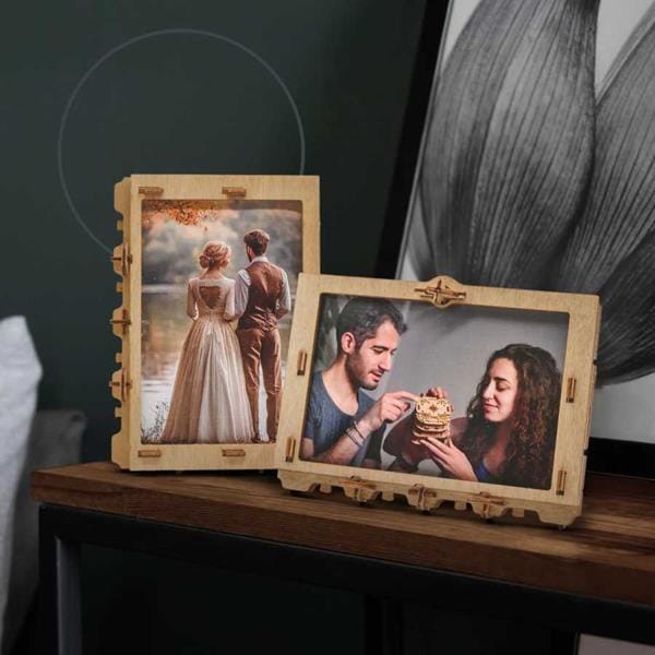 Gift Puzzle Box / Photo Frame (ML) CASSE-TÊTE - CluePuzzle
