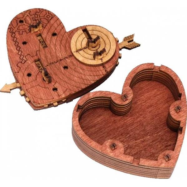 Gift Puzzle Box / Tin Woodman's Heart (ML) CASSE-TÊTE - CluePuzzle