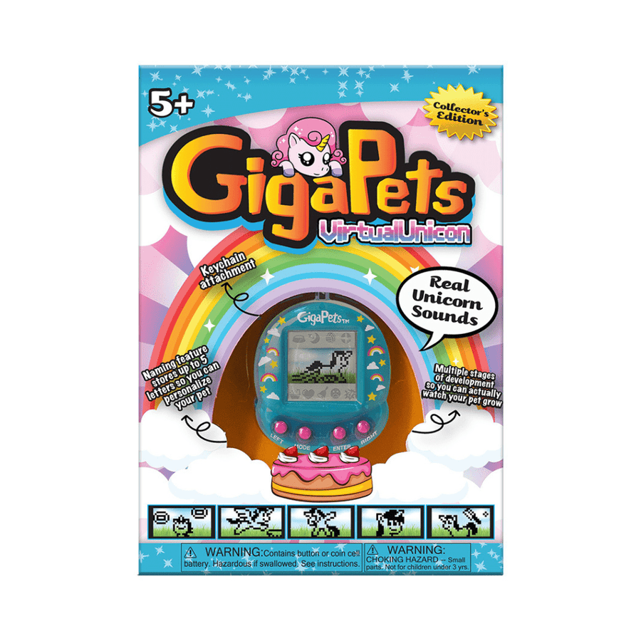 GigaPets - Licorne virtuelle PASSE-TEMPS - Jouets