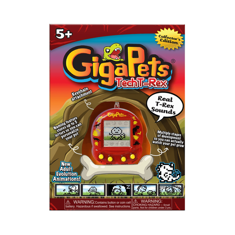 GigaPets Tech T-Rex PASSE-TEMPS - Jouets