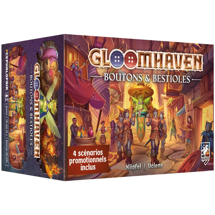 Gloomhaven : Boutons et bestioles  (FR) JEUX - Stratégie - Stratégie avancé