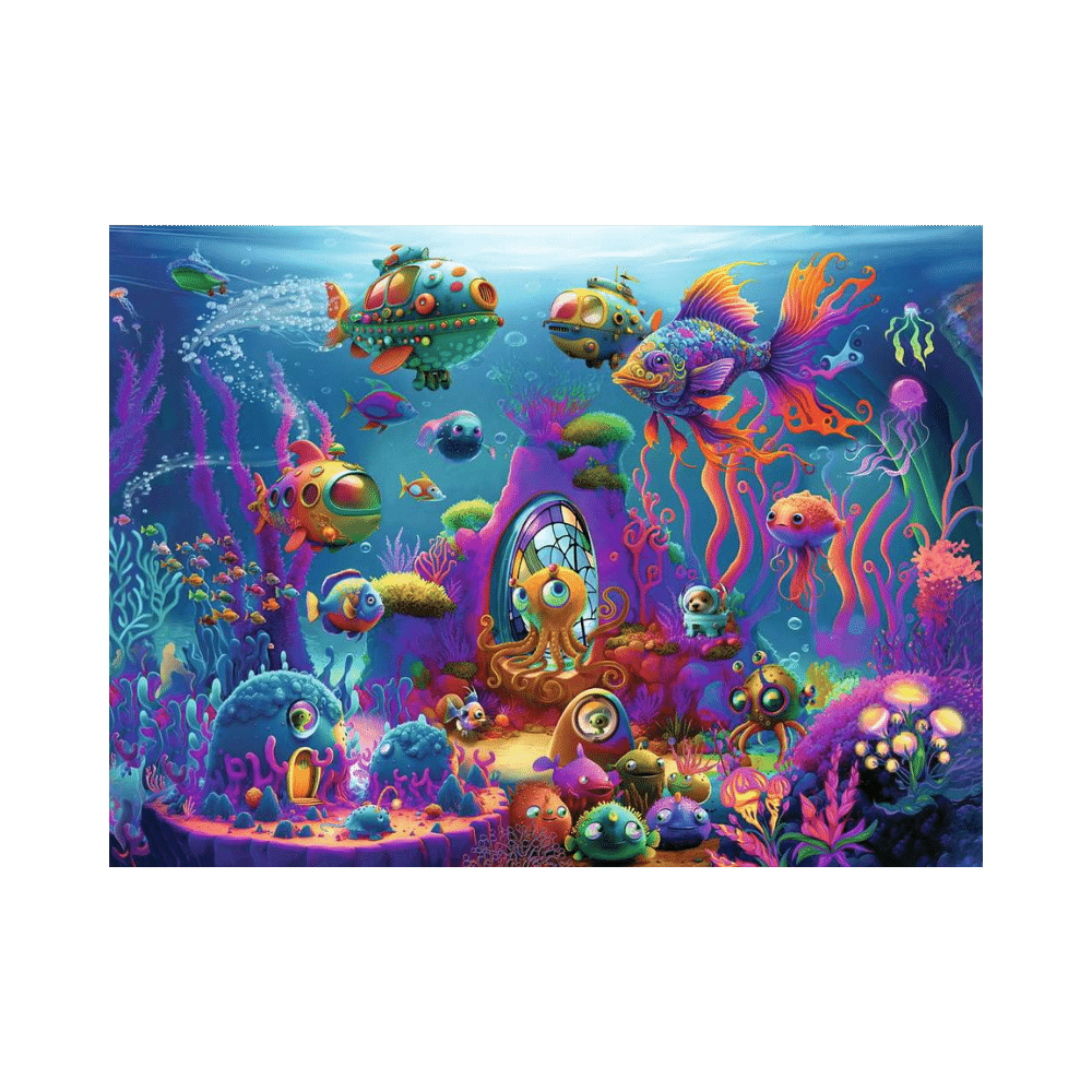 Aliens Ocean 150 pc Puzzle