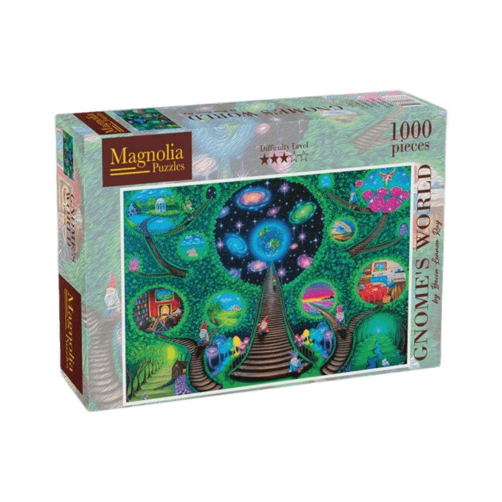 Gnome's World (Puzzle 1000 pcs) CASSE-TÊTE - 1000 morceaux