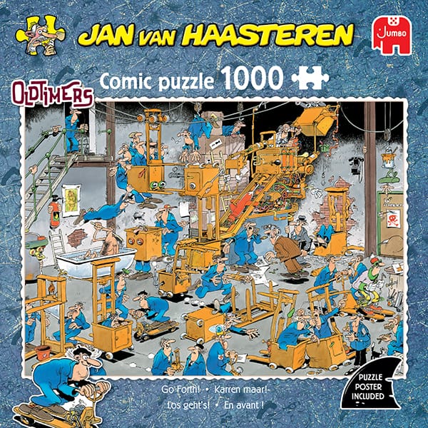 Go Forth, JvH (1000 pcs) CASSE-TÊTE - 1000 morceaux