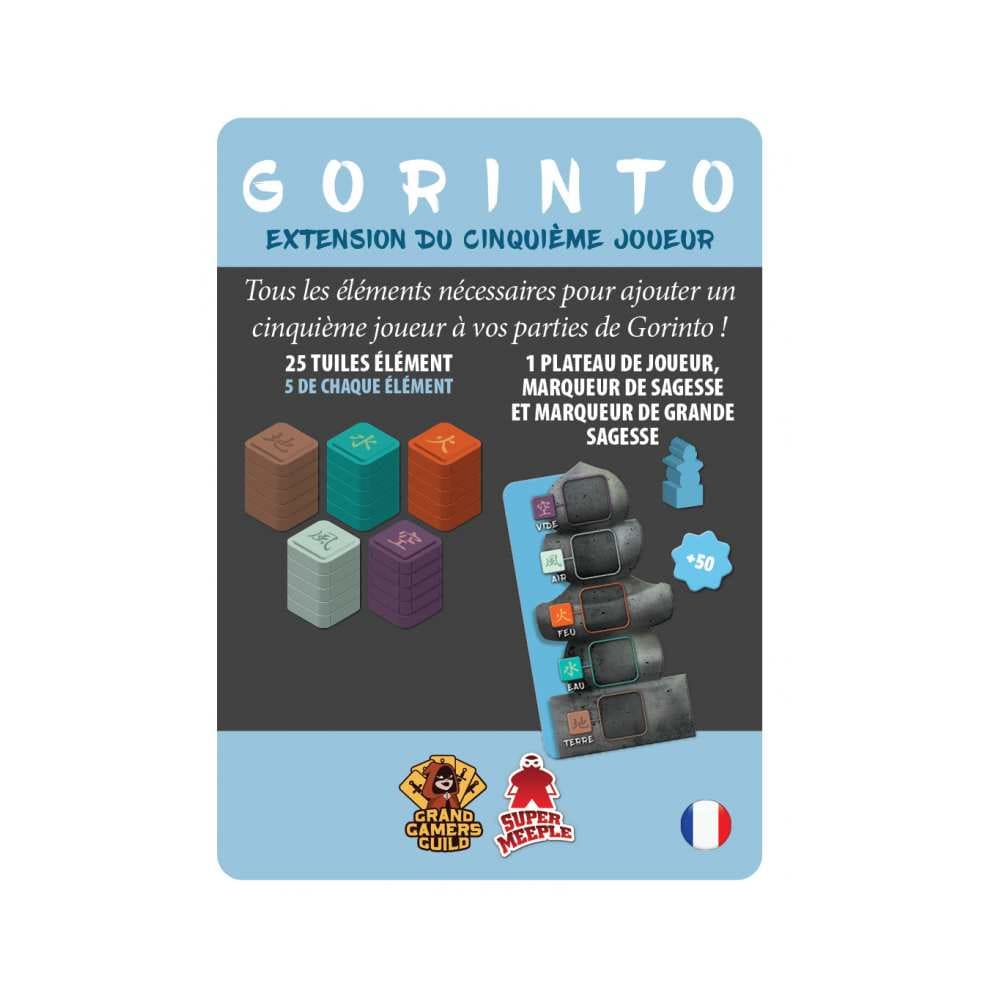Gorinto: Ext. 5e joueurs (FR) JEUX - Stratégie - Stratégie léger