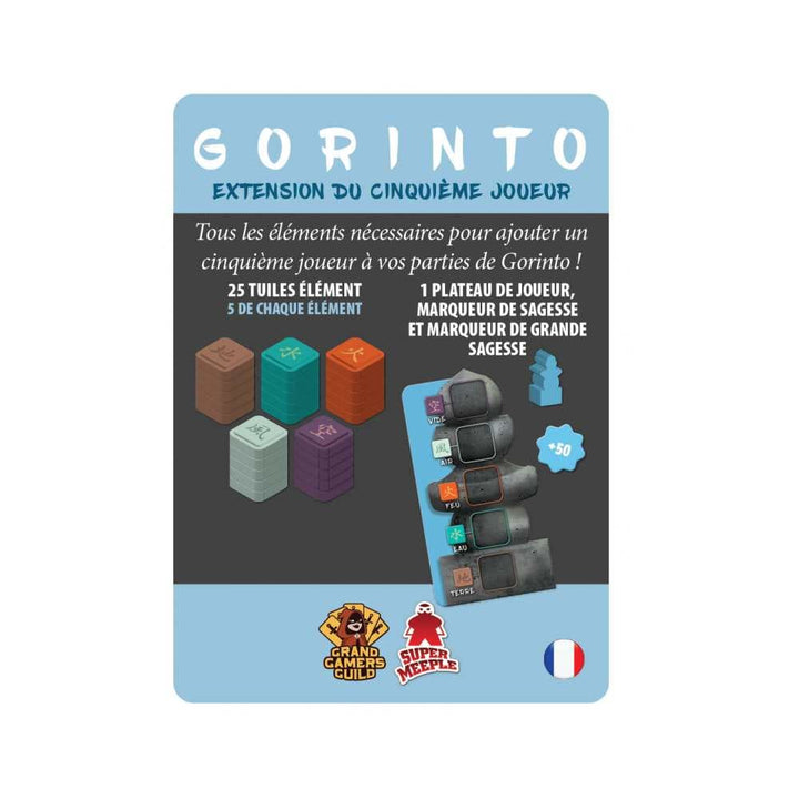 Gorinto: Ext. 5e joueurs (FR) JEUX - Stratégie - Stratégie léger