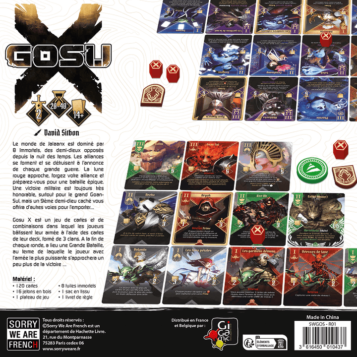 Gosu X (FR) JEUX - Stratégie - Stratégie intermédiaire