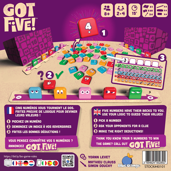Got Five (ML) JEUX - Famille