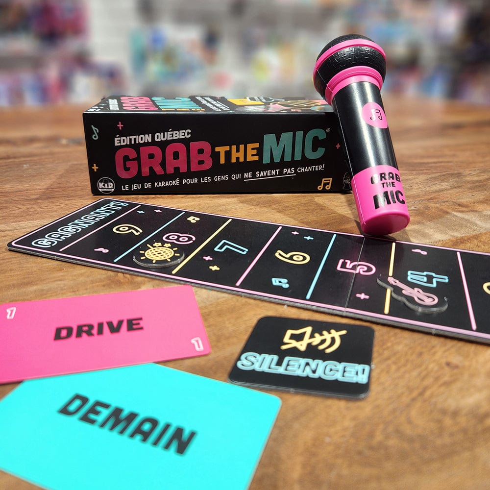 Grab the Mic - Édition Québec (FR) JEUX - Ambiance-Party