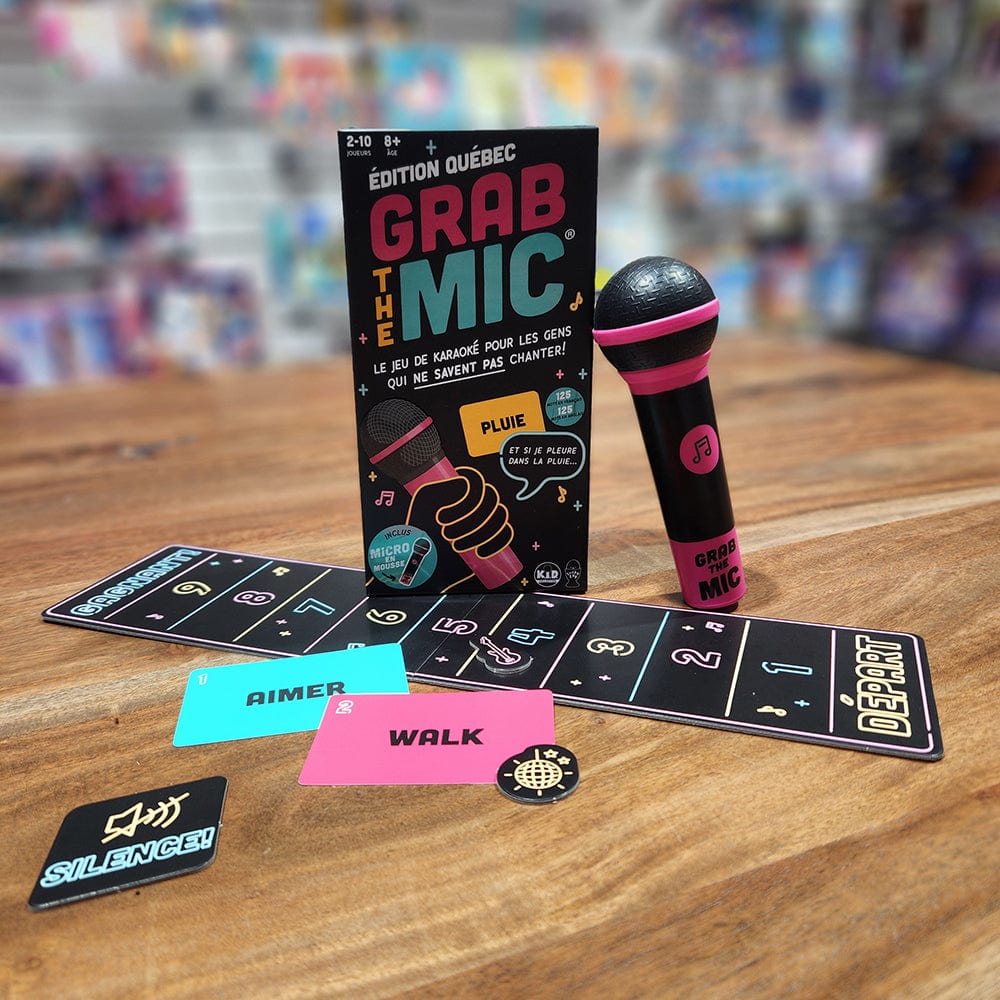 Grab the Mic - Édition Québec (FR) JEUX - Ambiance-Party