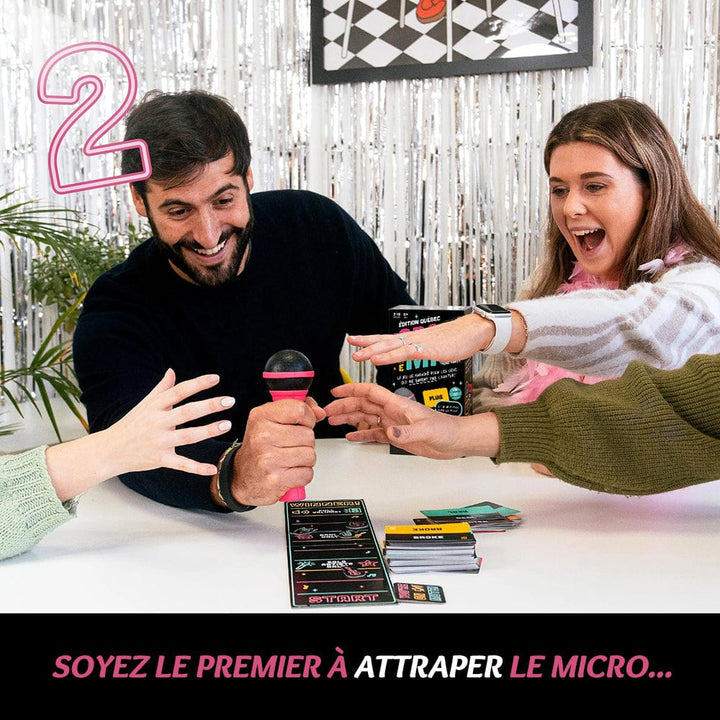 Grab the Mic - Édition Québec (FR) JEUX - Ambiance-Party