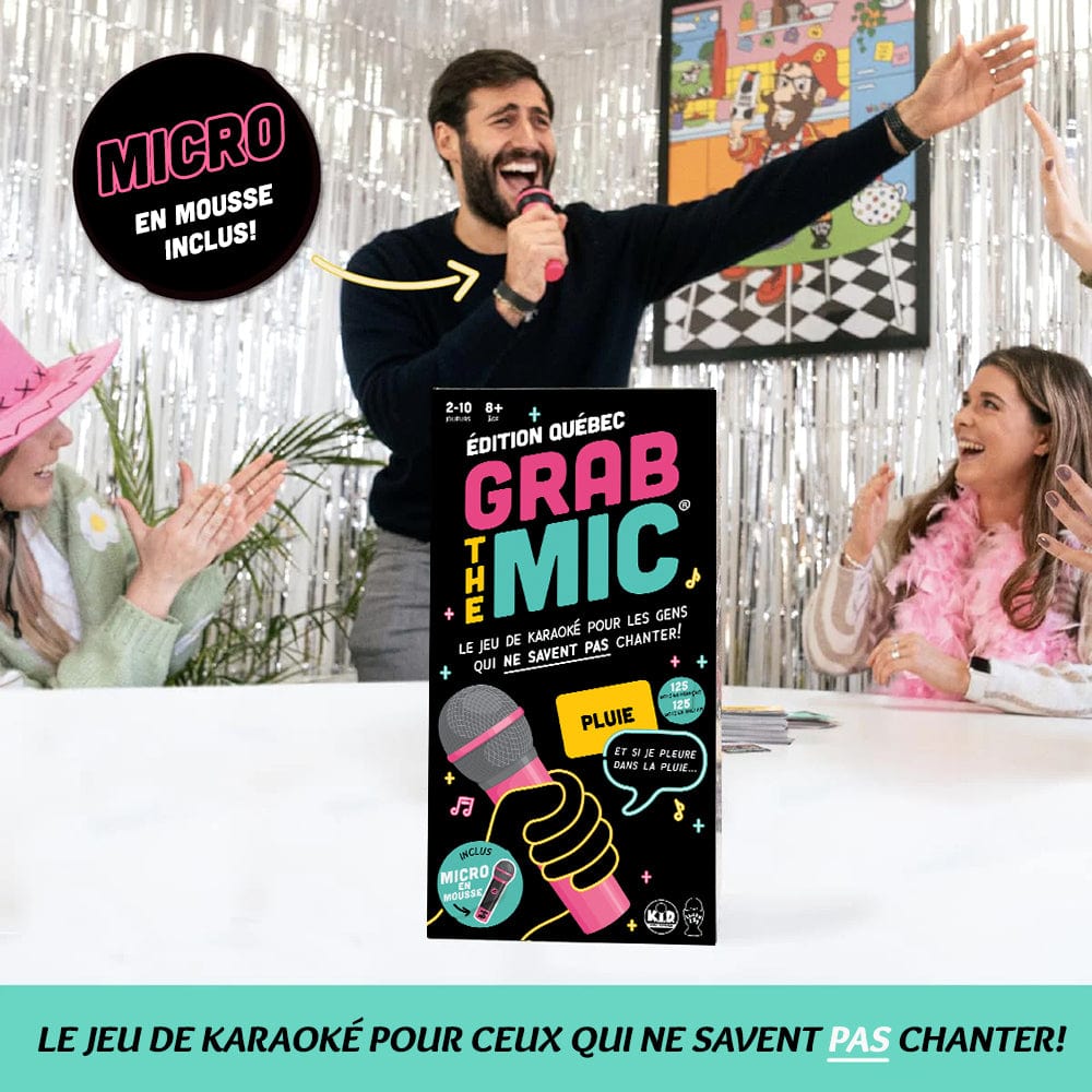 Grab the Mic - Édition Québec (FR) JEUX - Ambiance-Party