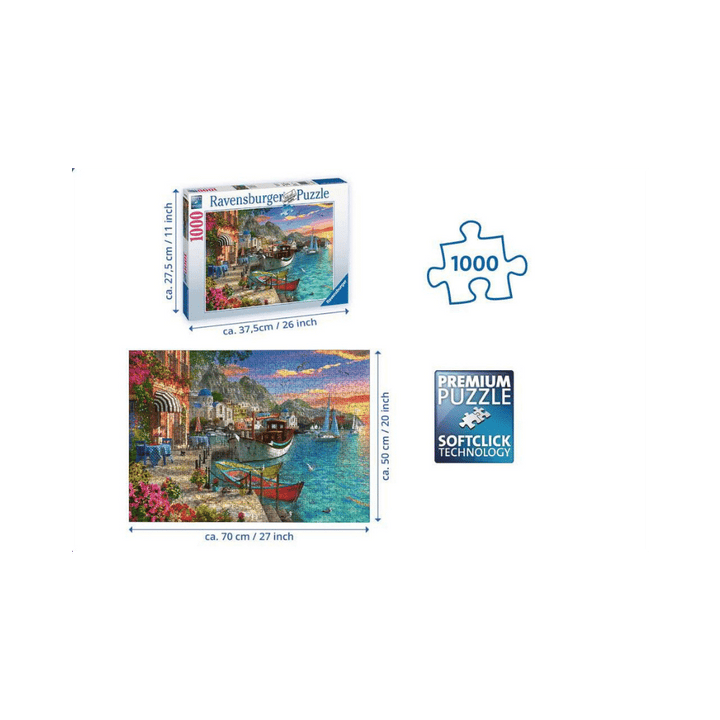 Grandiose Greece 1000 pc Puzzle CASSE-TÊTE - 1000 morceaux