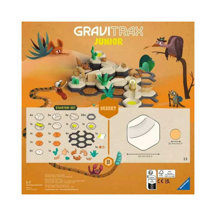 Gravitrax Junior : Kit de démarrage - Désert | Desert Starter Set (ML) PASSE-TEMPS - Jouets - Jouets Construction - Gravitrax - Junior