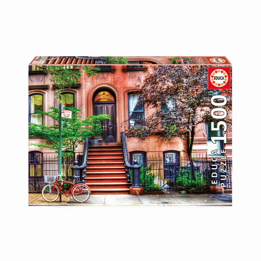 Greenwich Village, New York | Greenwich Village, New York (Puzzle 1500 pcs) CASSE-TÊTE - 1500 morceaux