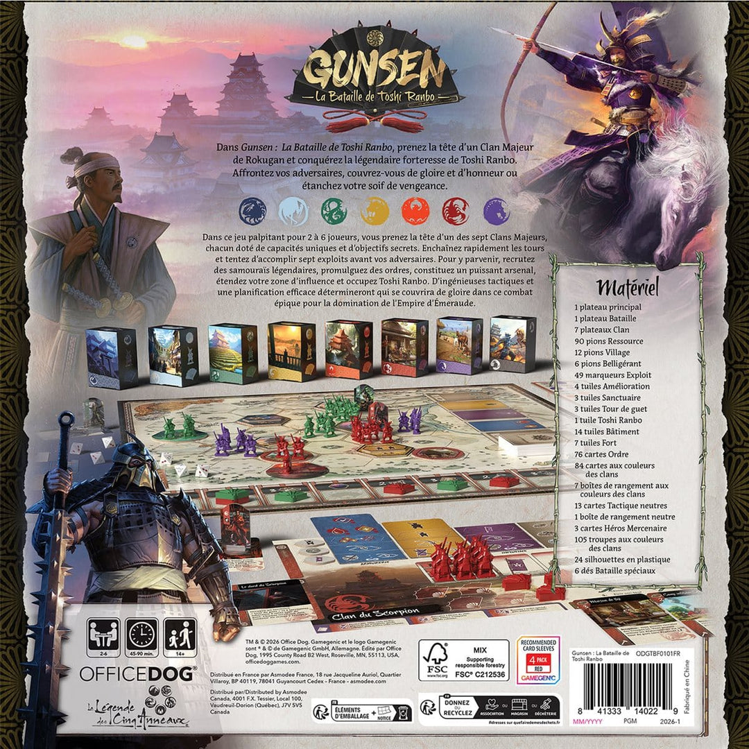 Gunsen - La Bataille de Toshi Ranbo (FR) JEUX - Stratégie - Stratégie intermédiaire