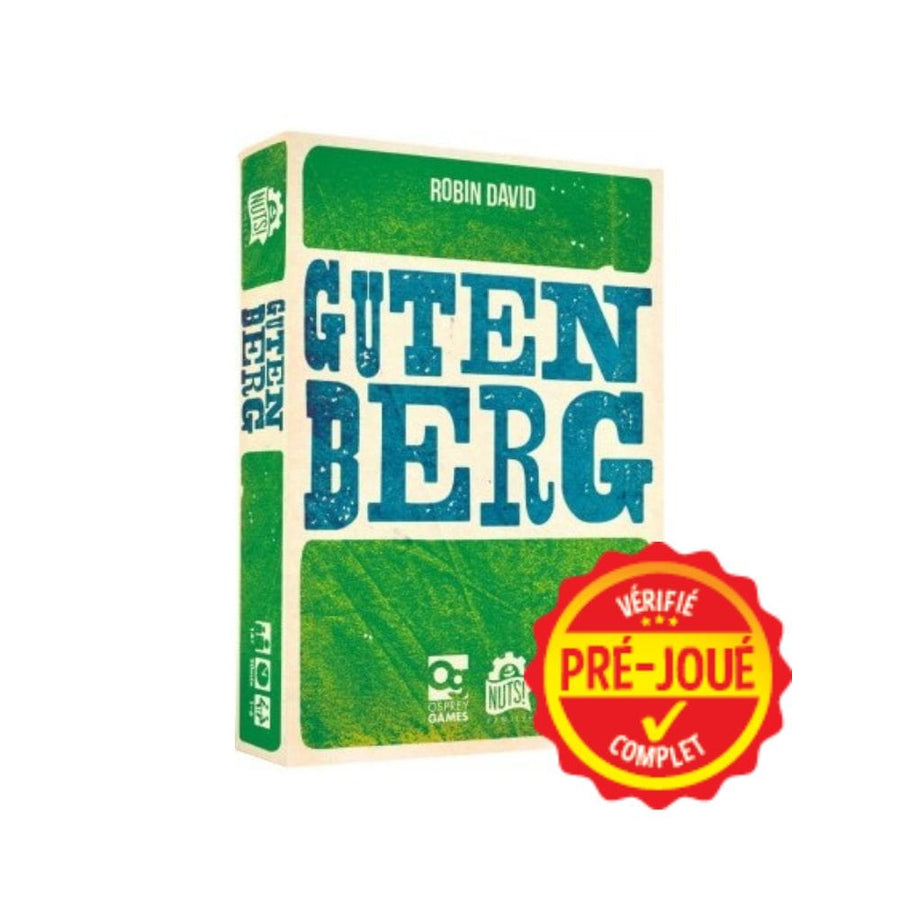 Gutenberg [pré-joué] (FR) BAZAR - Bazar - Jeu de cartes