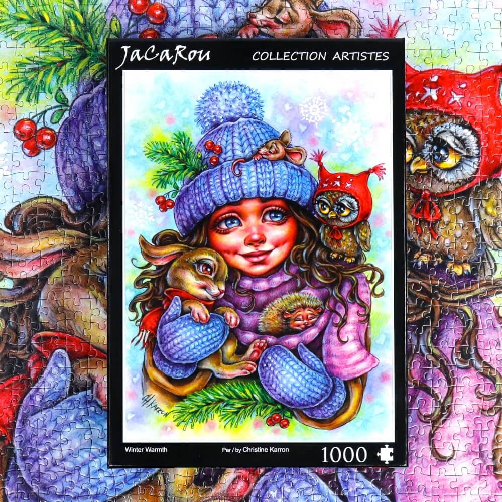 Winter Warmth JaCaRou Puzzle buy online | Casse-tête JaCaRou
