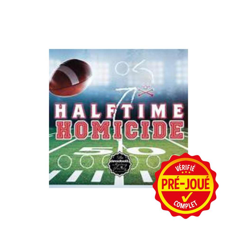 Halftime homicide (pré-joué) (EN) BAZAR - Bazar - COOP