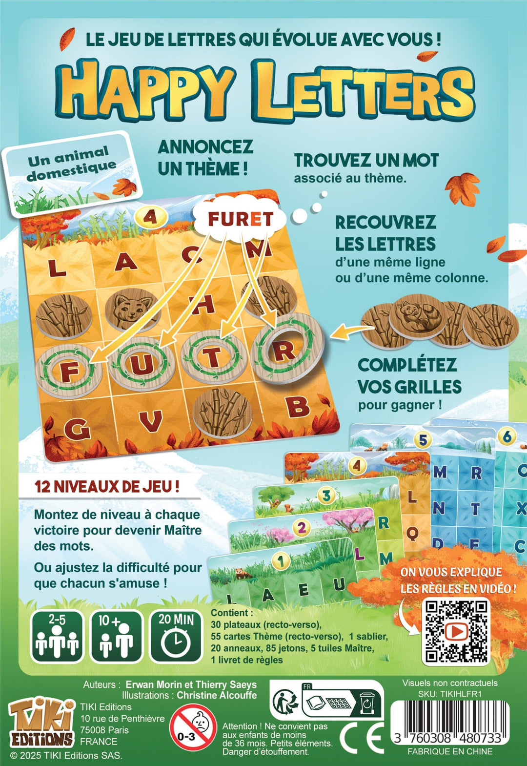 Happy Letters (FR) JEUX - Famille